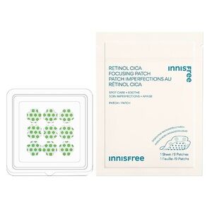 innisfree Retinol Cica Microneedle Focusing Patch - 1 Sheet with 9 Patches/Sheet